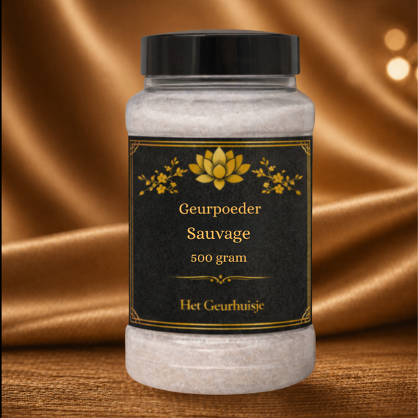 Geurpoeder - Inspired by: Designer Parfum / Diverse Heren geuren (500 gram)
