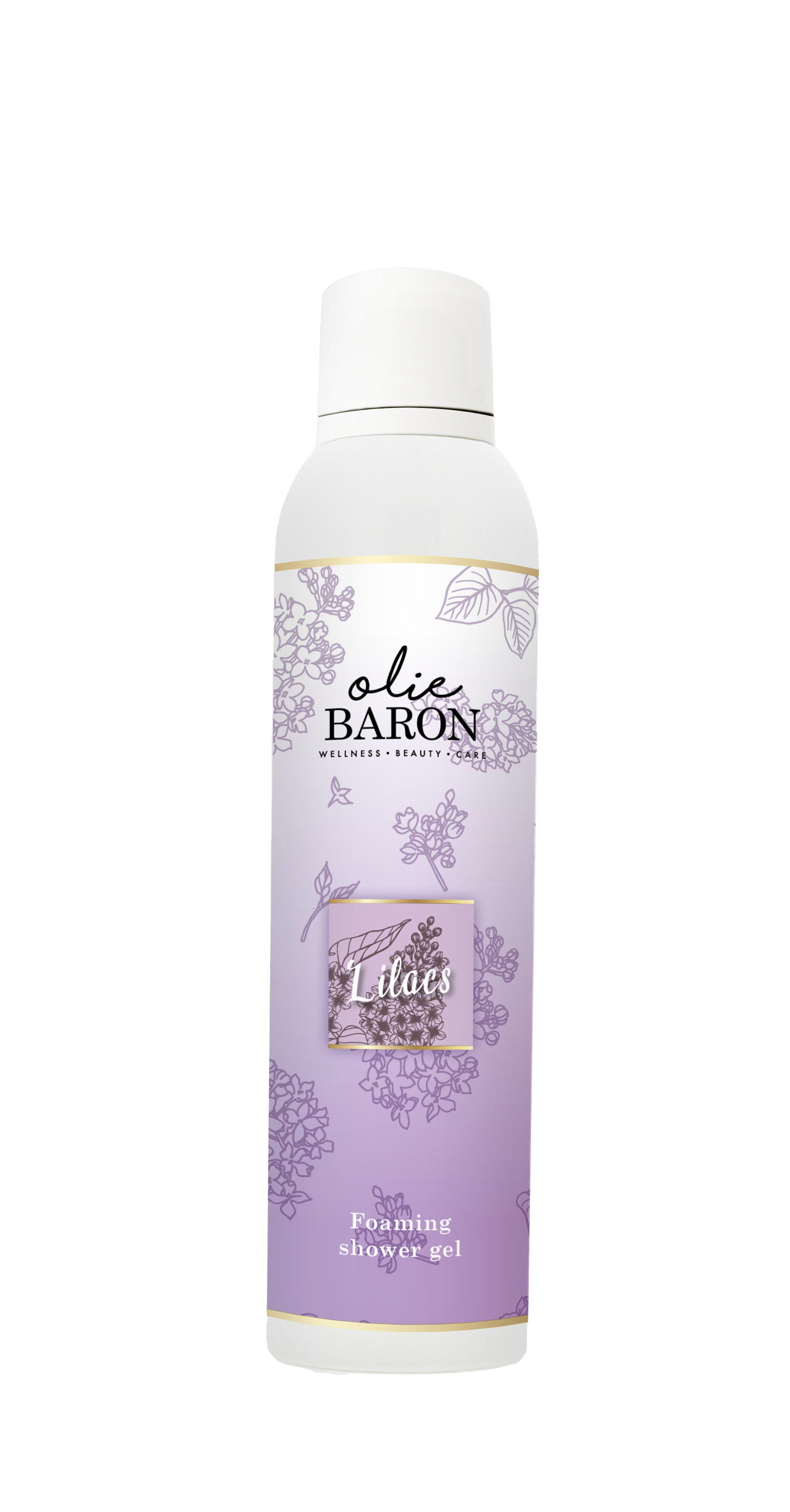 Foaming Shower Gel - Lilac (Seringen)