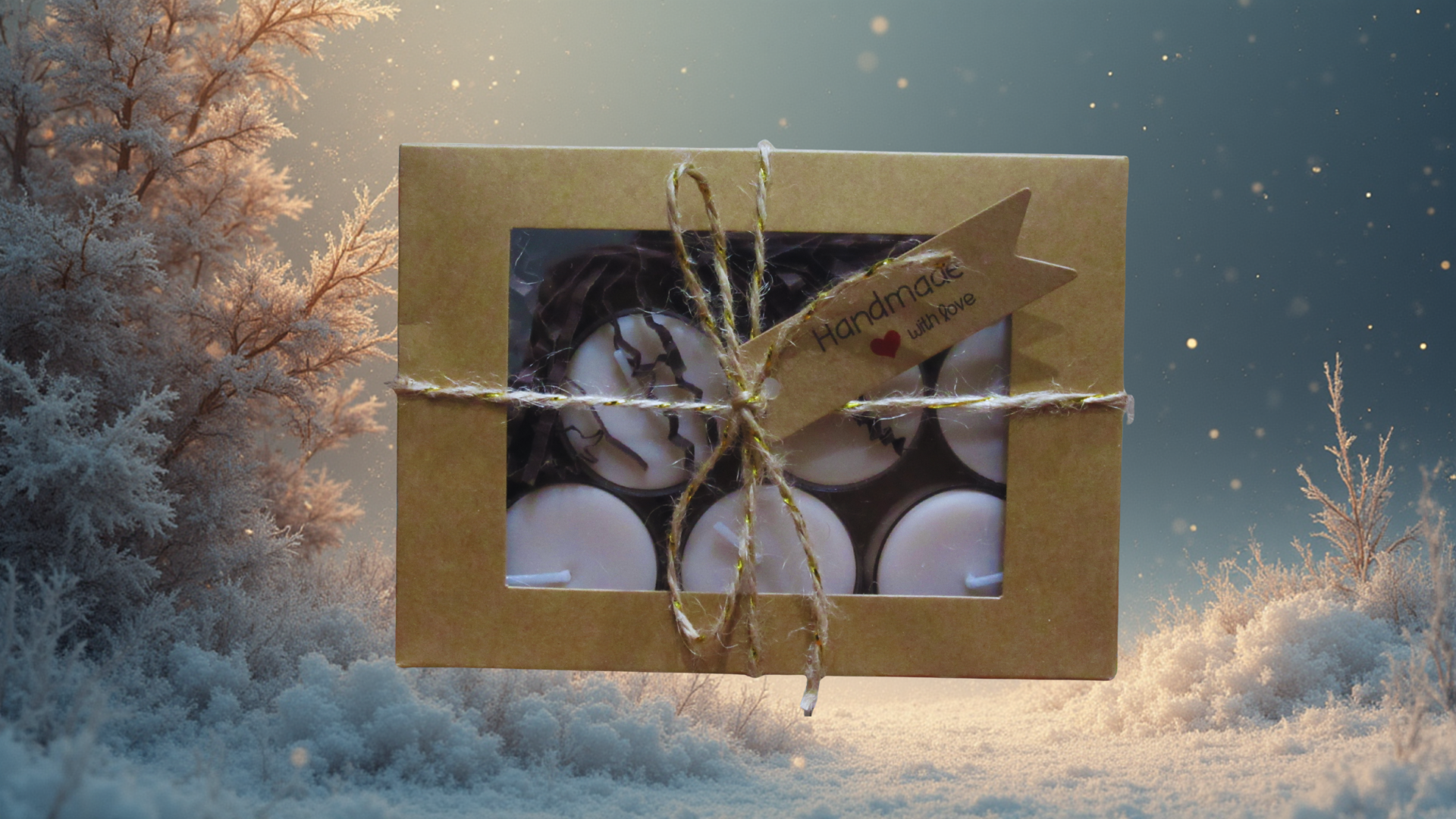 Waxinelichtje - Nordic Berries & Wood