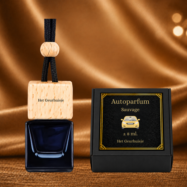 Autoparfum Hanger (zwart) - Inspired by: Designer Parfum / Diverse Heren geuren