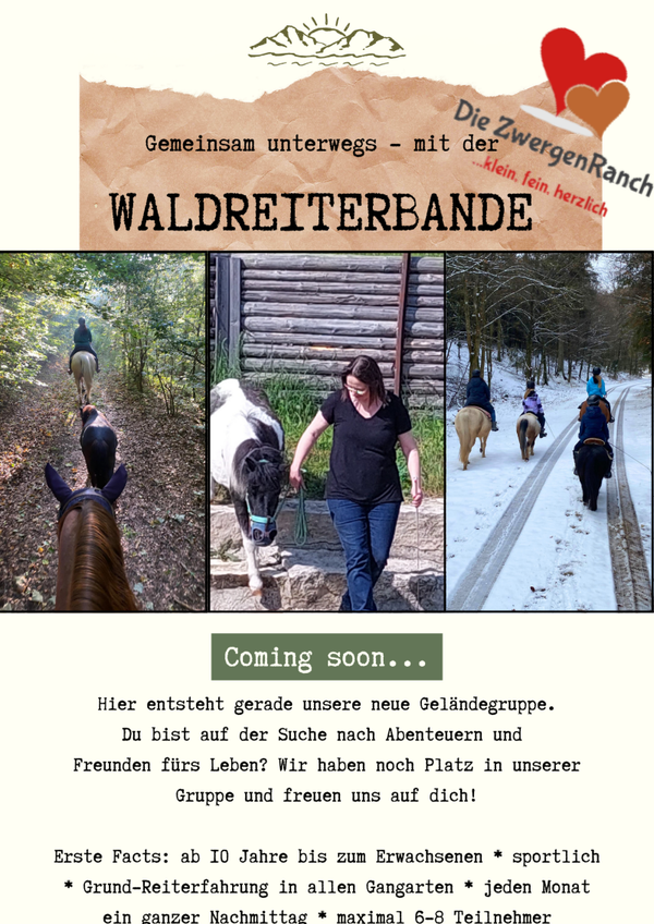 Waldreiterbande - monatliche Geländegruppe