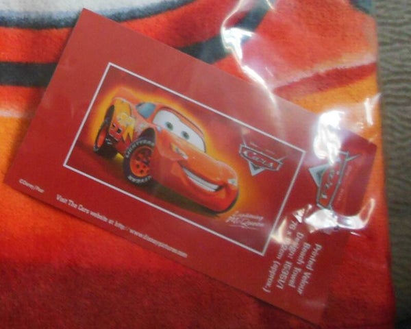 Cars Lightning McQueen Beach Towel