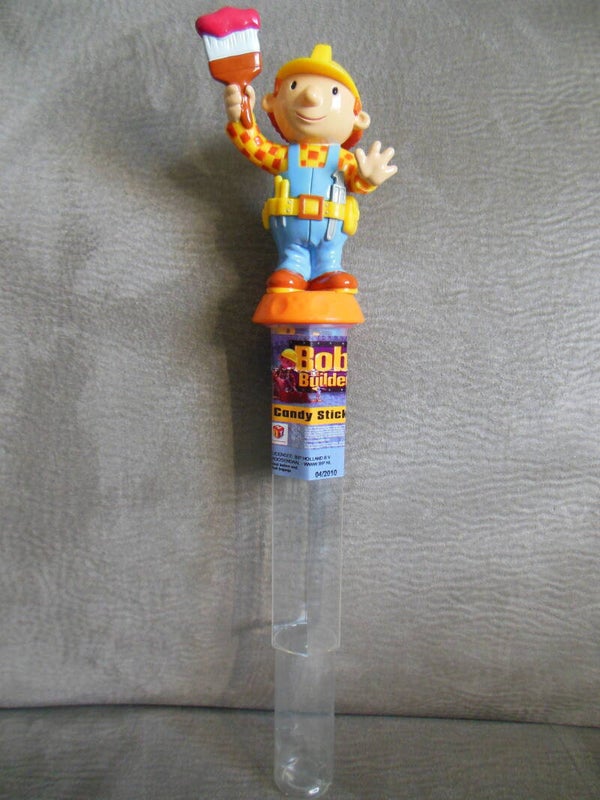 Bob The Builder Empty Candy Stick