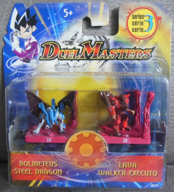 Duel Masters Bolmeteus Steel Dragon & Lava Walker Executo