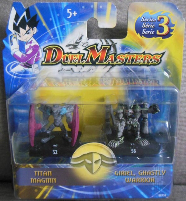 Duel Masters Titan Maginn & Giriel Ghastly Warrior