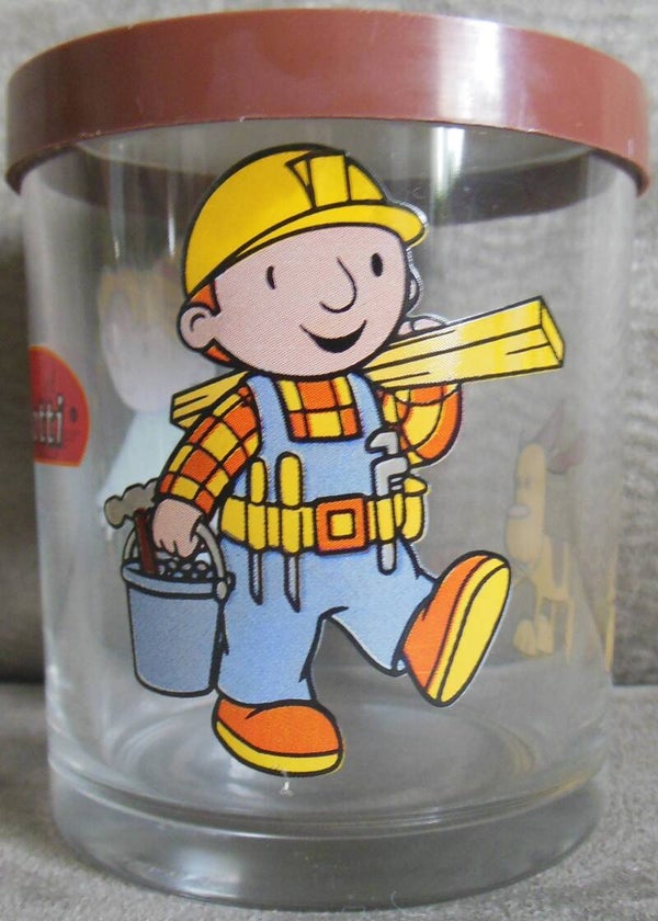 Bob The Builder Drinking Glass Bob & Wendy & Scruffty