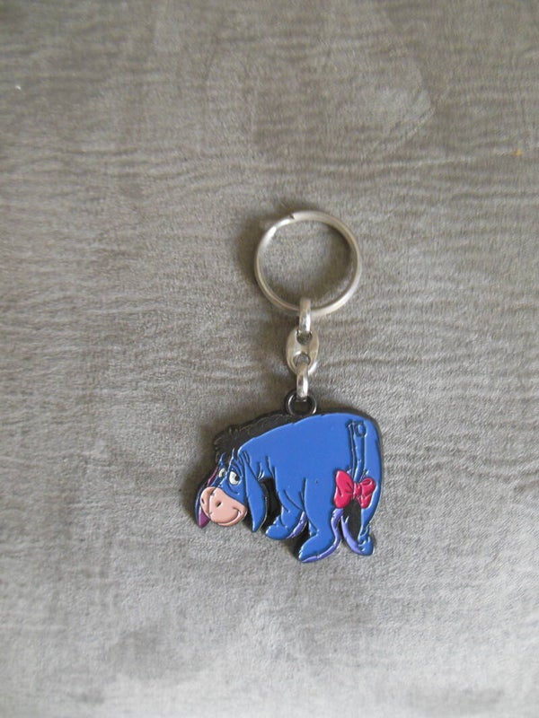 Winnie The Pooh Eeyore Metal Keychain