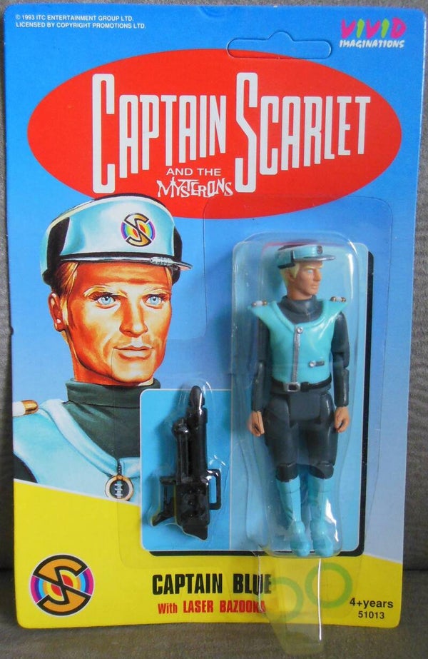 Captain Scarlet Captain Blue Figure