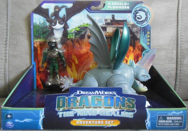 Dragons The Nine Realms Adventure Set D' Angelo & Plowhorn