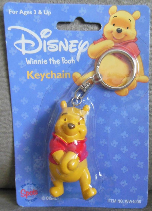 Winnie The Pooh Keychain Arms Crossed
