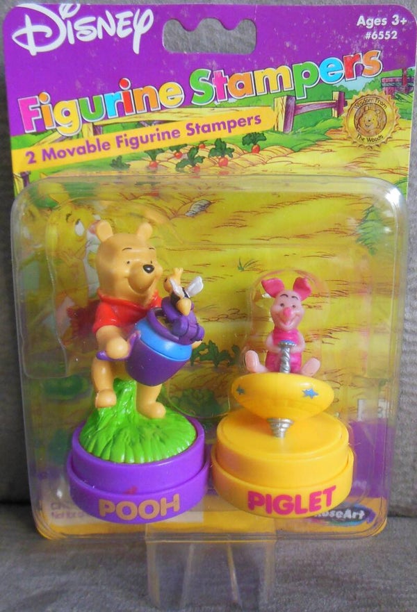 Winnie The Pooh & Piglet Figurine Stampers
