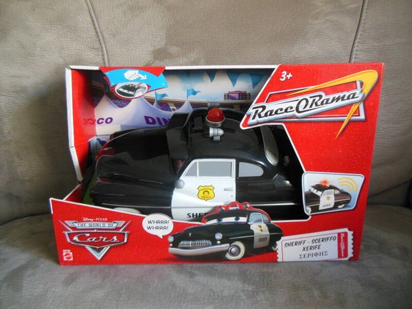 Cars Sheriff Race O Rama Lights, Sounds & Moving Eyes