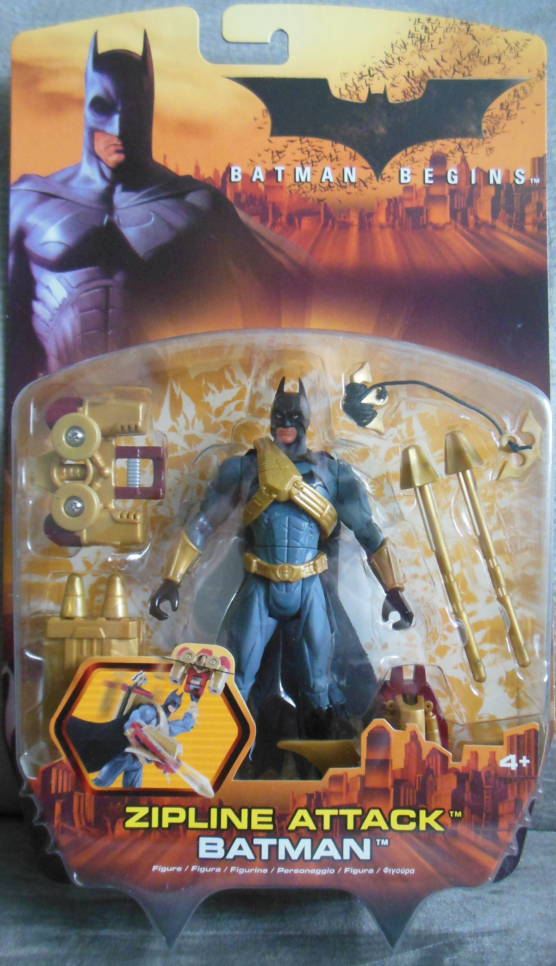 Batman Begins Zipline Attack Batman