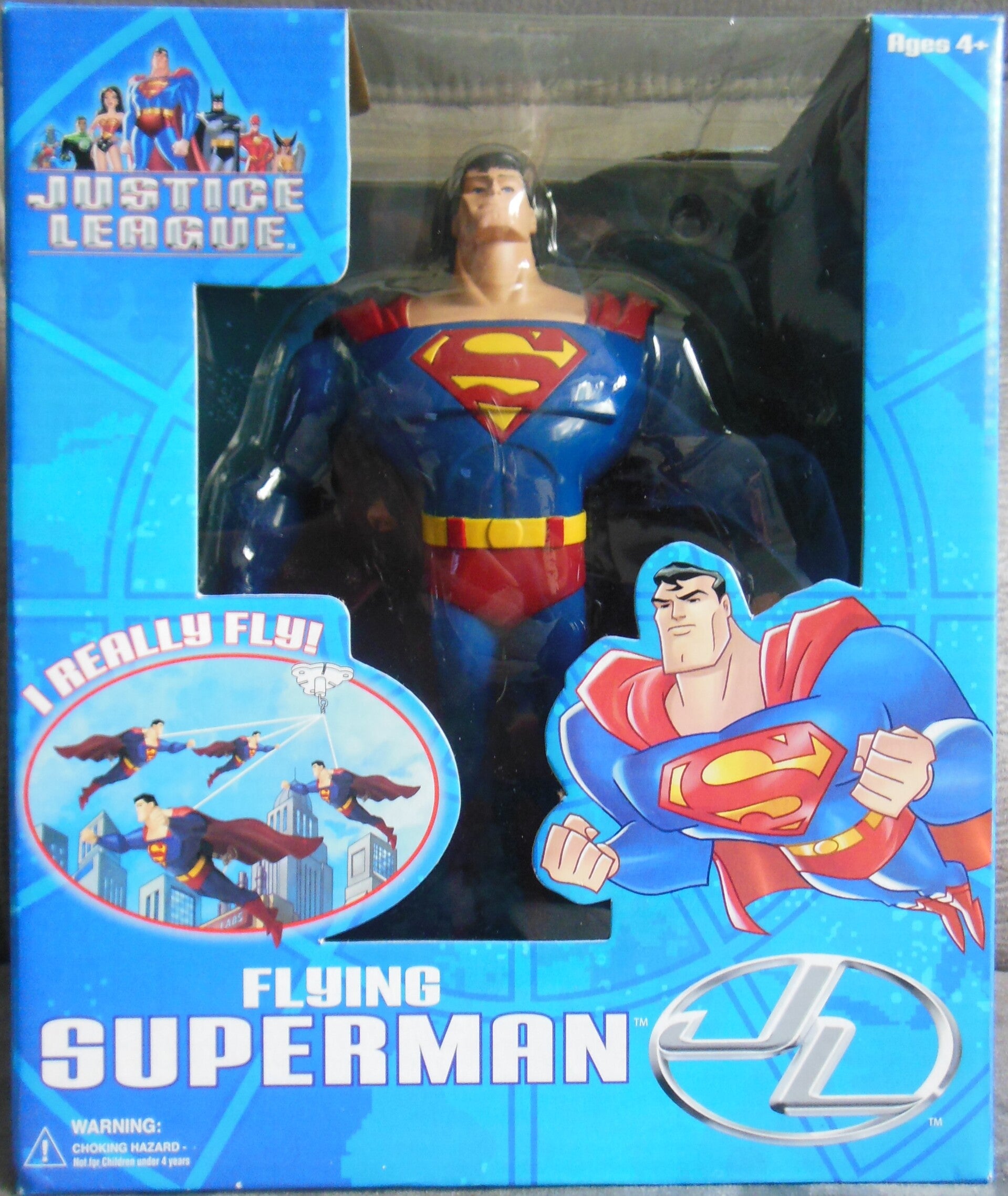 Justice League Flying Superman