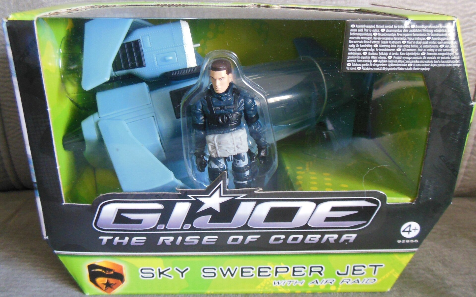G.I. Joe The Rise Of The Cobra Sky Sweeper Jet