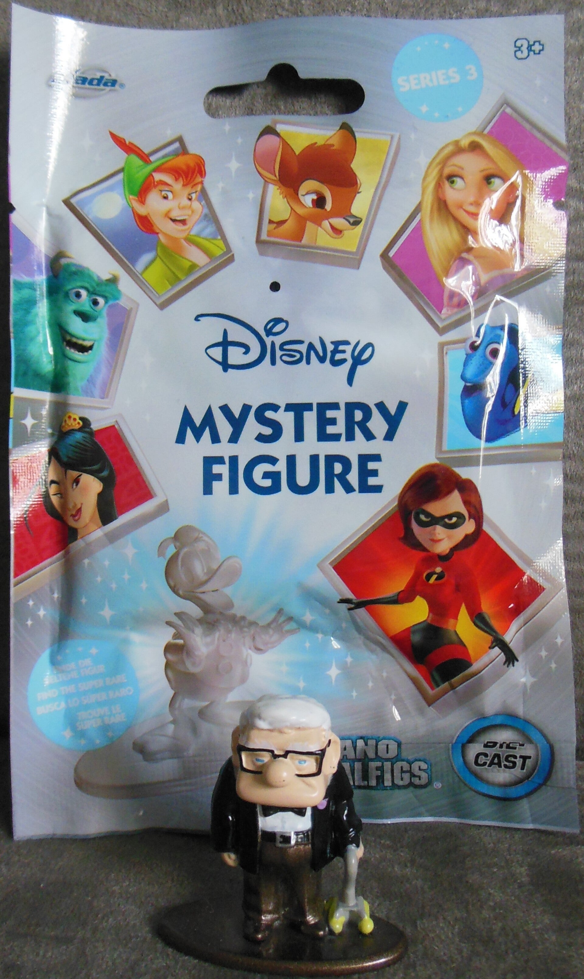 Up Mystery Figure Carl Nano Metal Figs.