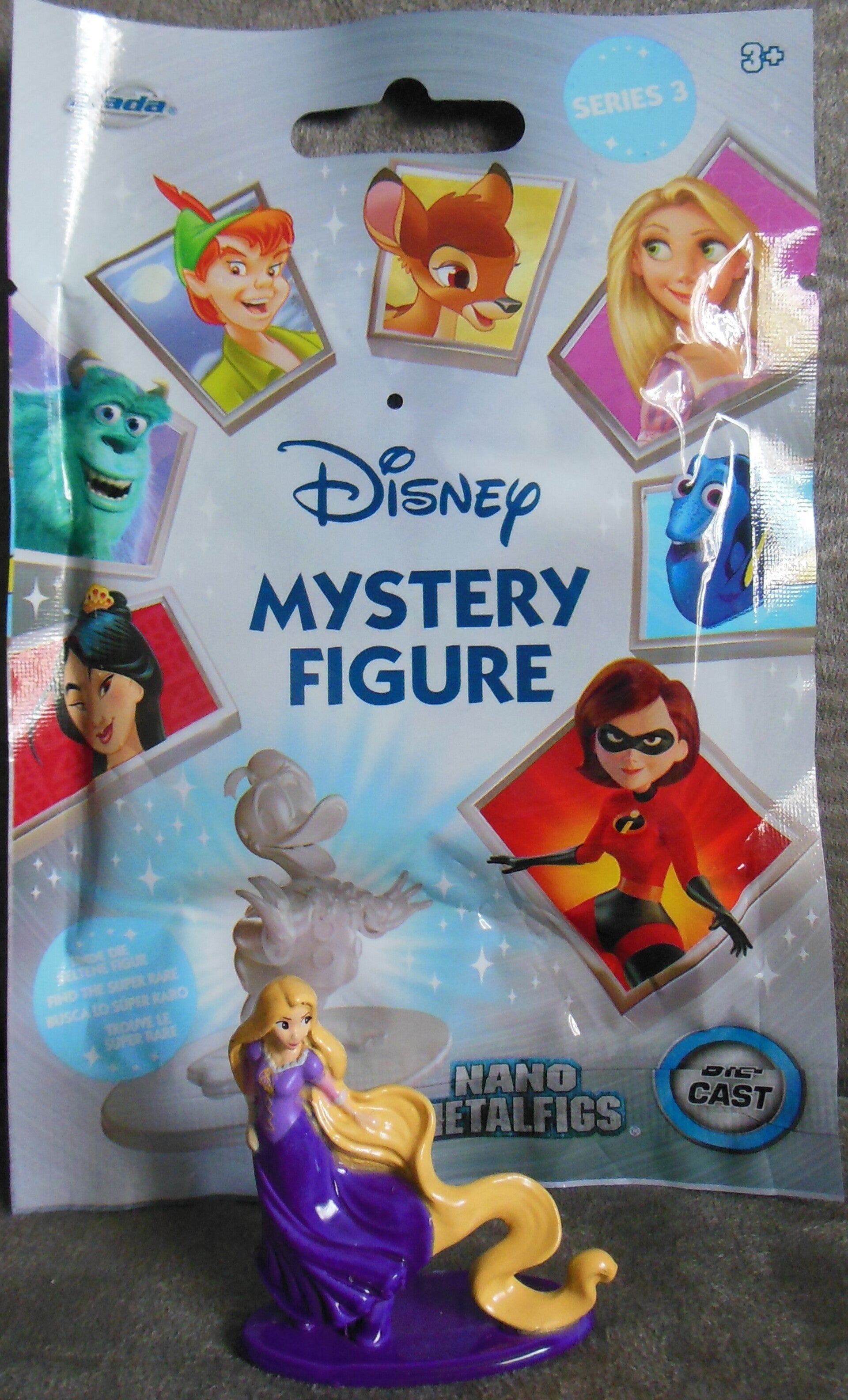 Tangled Mystery Figure Rapunzel Metal Figs.