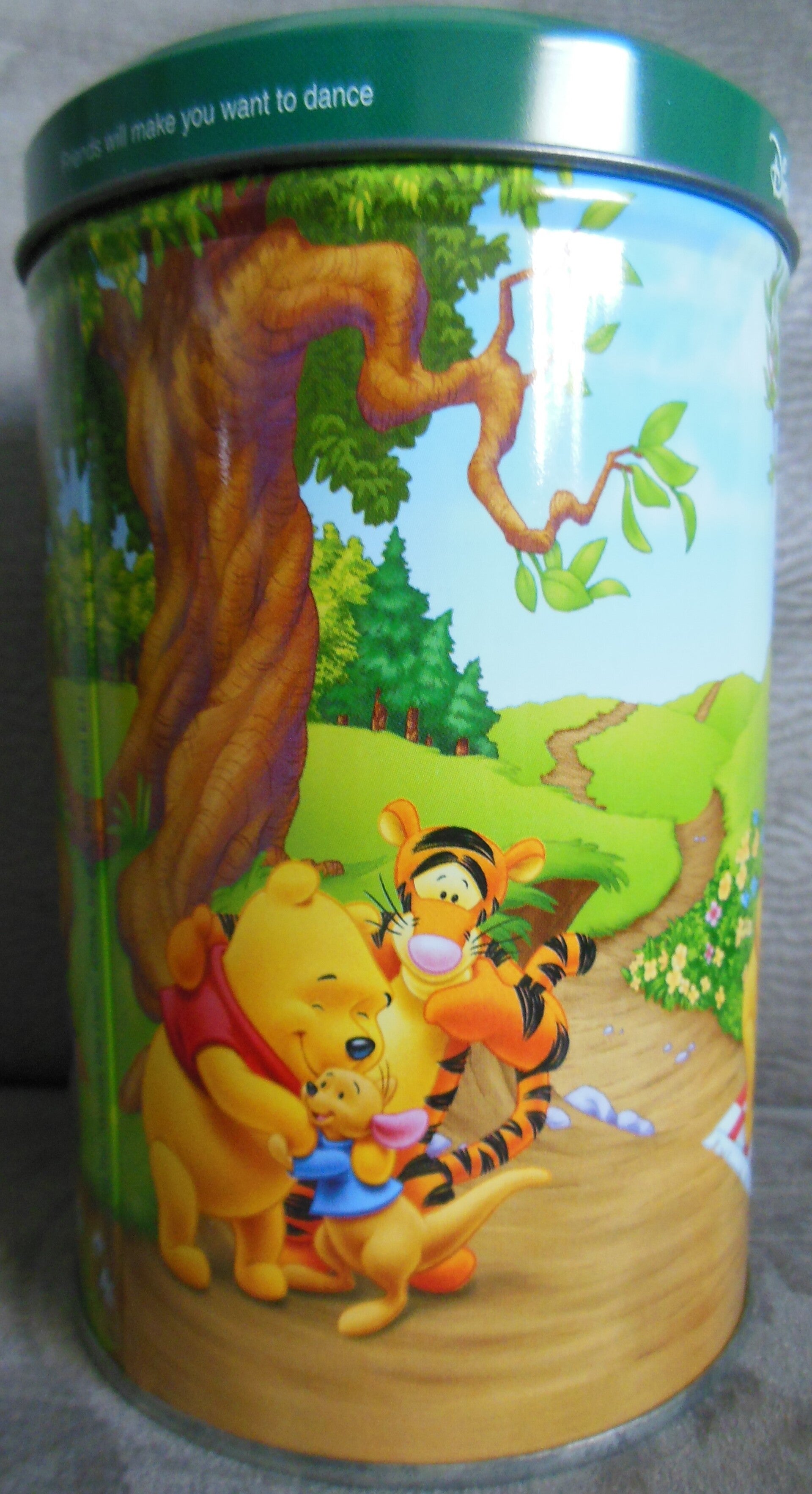 Winnie The Pooh Tin Stock Canister