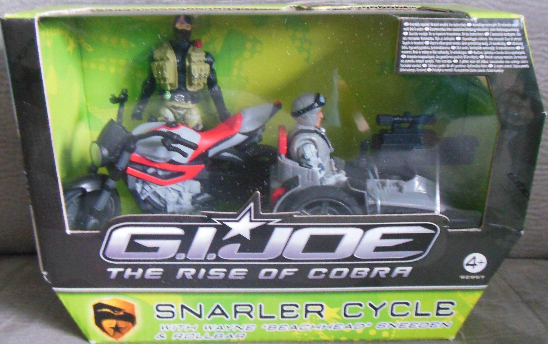 G.I. Joe The Rise Of The Cobra Snarler Cycle