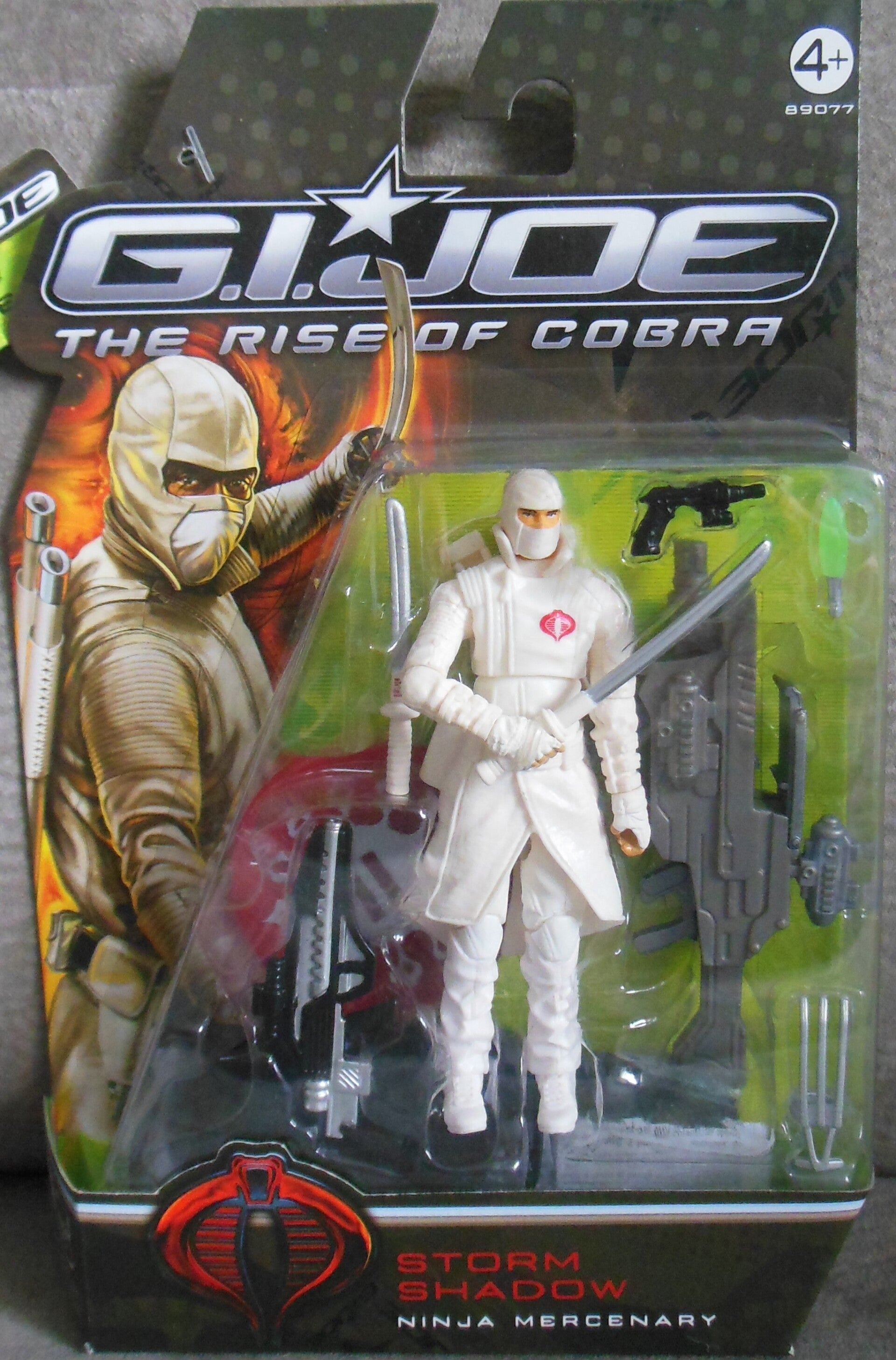 G.I. Joe The Rise Of The Cobra Storm Shadow Ninja Mercenary