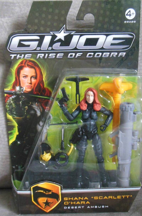 G.I. Joe The Rise Of The Cobra Shana Scarlett O'Hara Desert Ambush