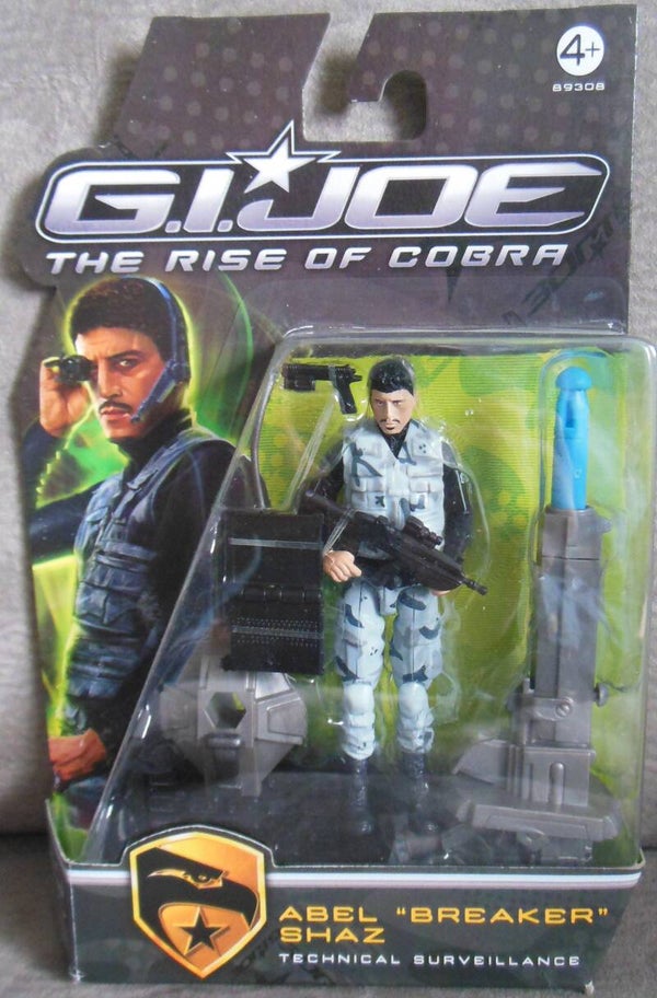 G.I. Joe The Rise Of The Cobra Abel Breaker Shaz Technical Surveillance