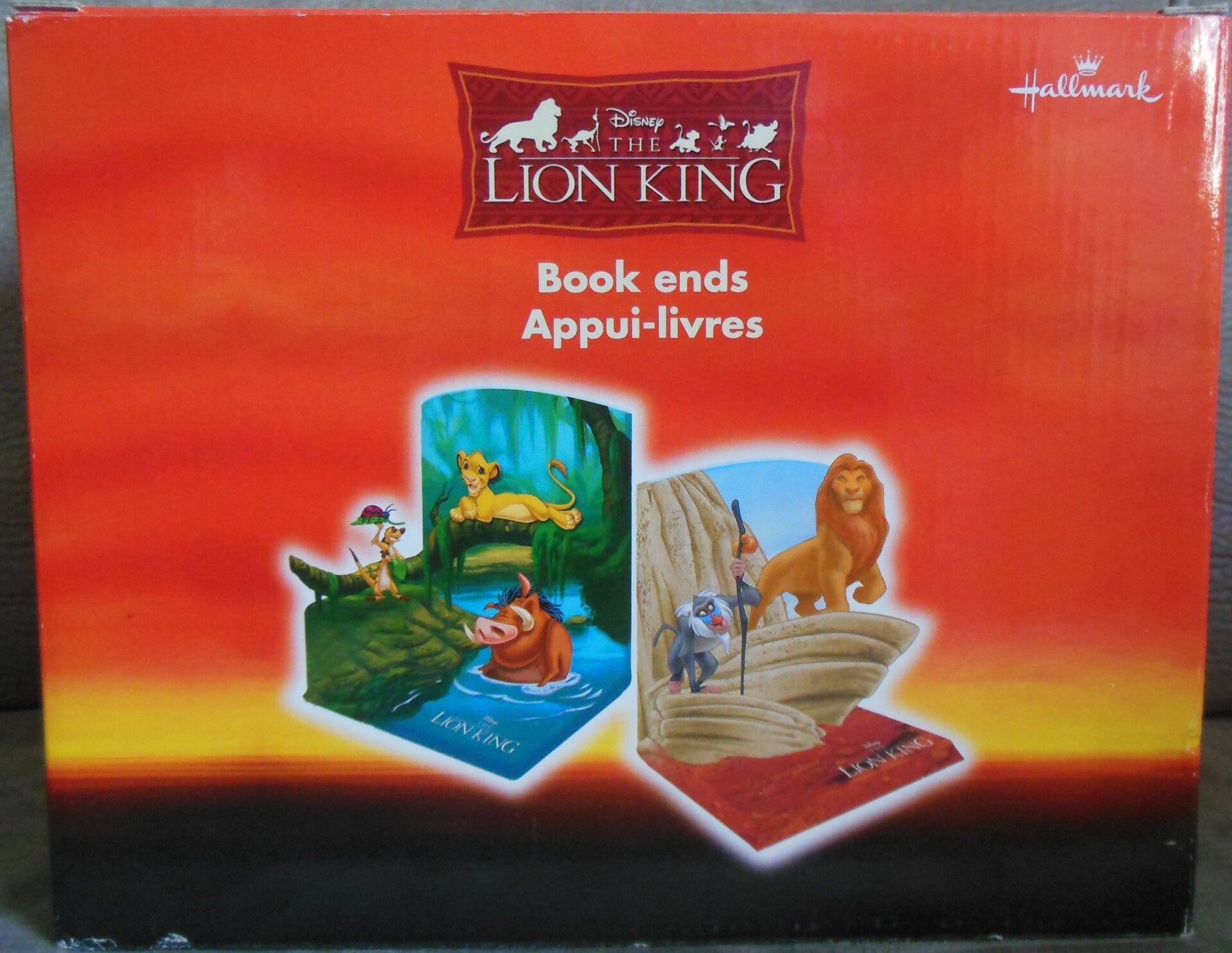 The Lion King Bookends Statue Set