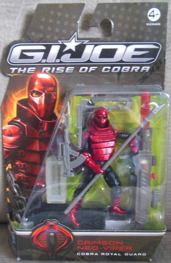 G.I. Joe The Rise Of The Cobra Crimson Neo-Viper Cobra Royal Guard