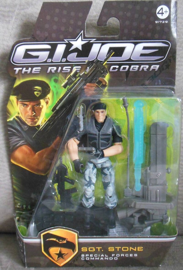 G.I. Joe The Rise Of The Cobra Sgt. Stone Special Forces Commando