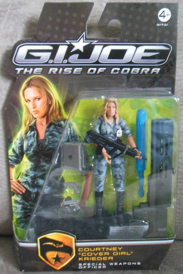 G.I. Joe The Rise Of The Cobra Courtney Cover Girl Krieger Special Weapons Officer