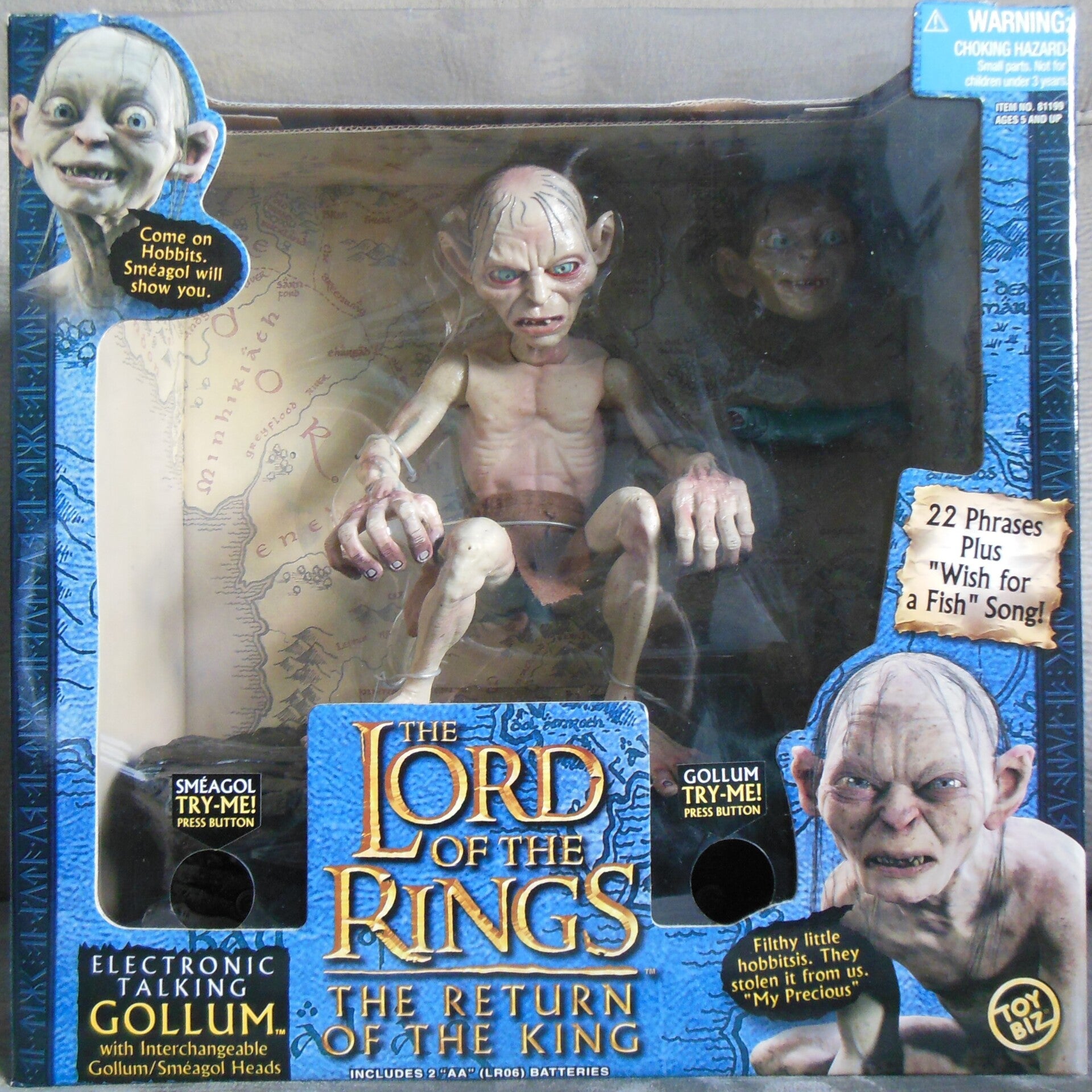 LOTR Electronic Talking Gollum