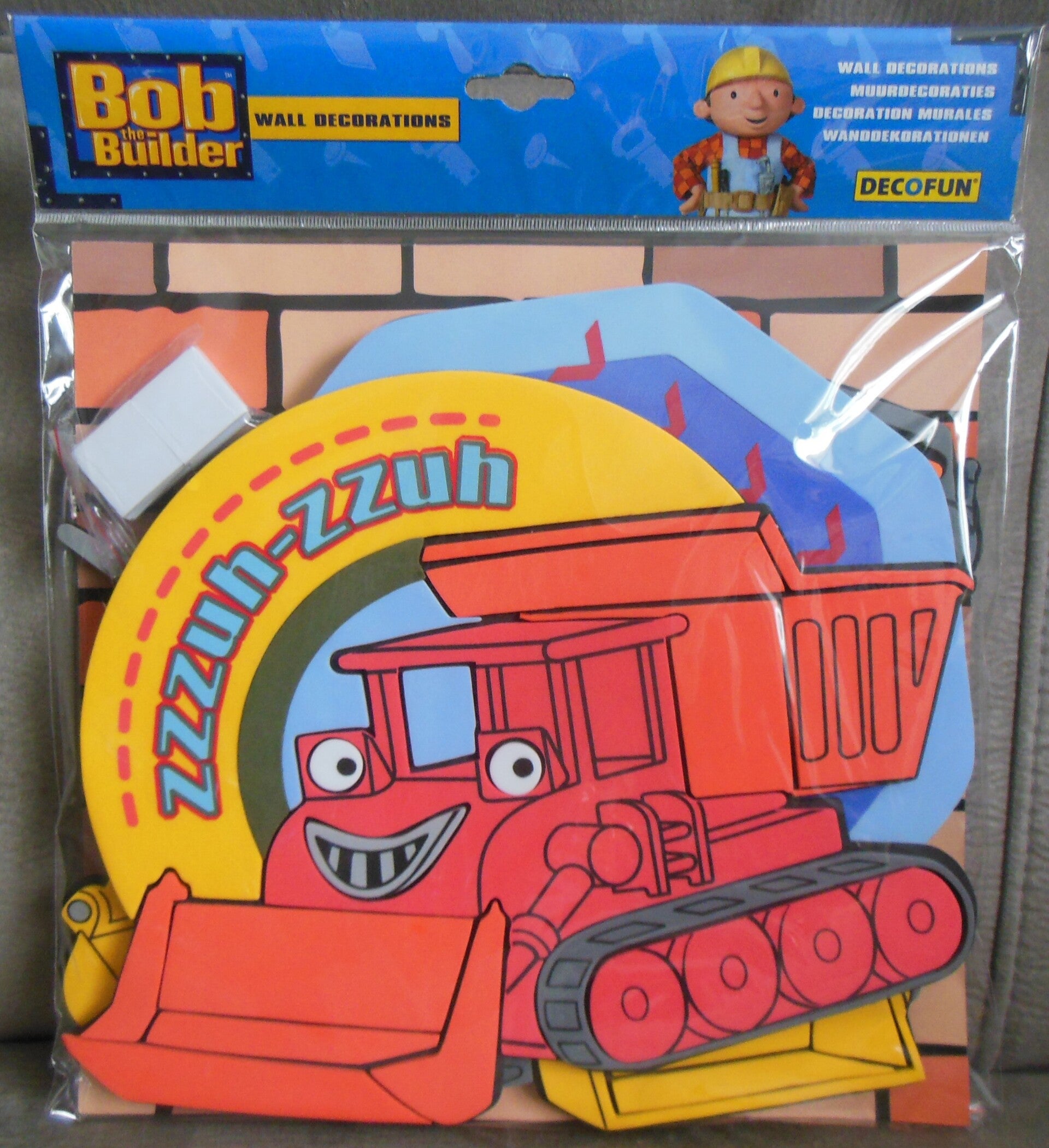 Bob The Builder 3 Wall Decorations
