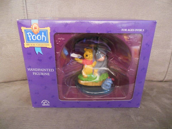 Winnie The Pooh & Eeyore Hand Painted Figurine