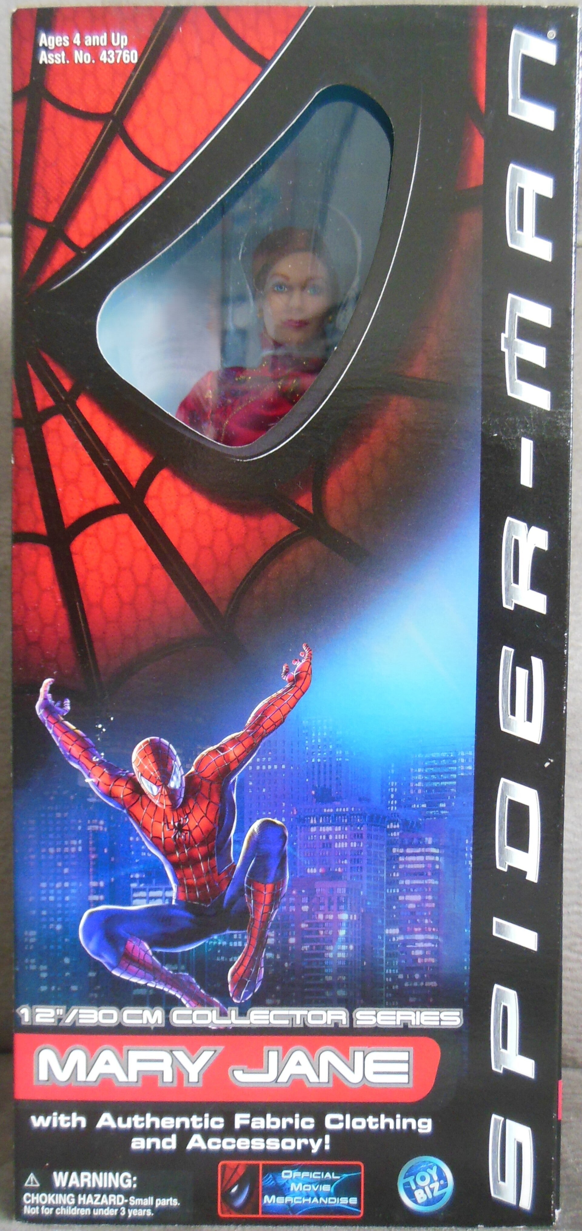 Spider-Man Movie Mary Jane Collectors Series 12"/30cm