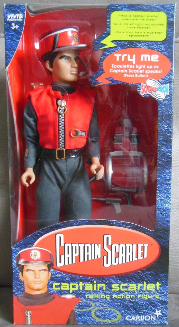 Captain Scarlet Talking Action Figure