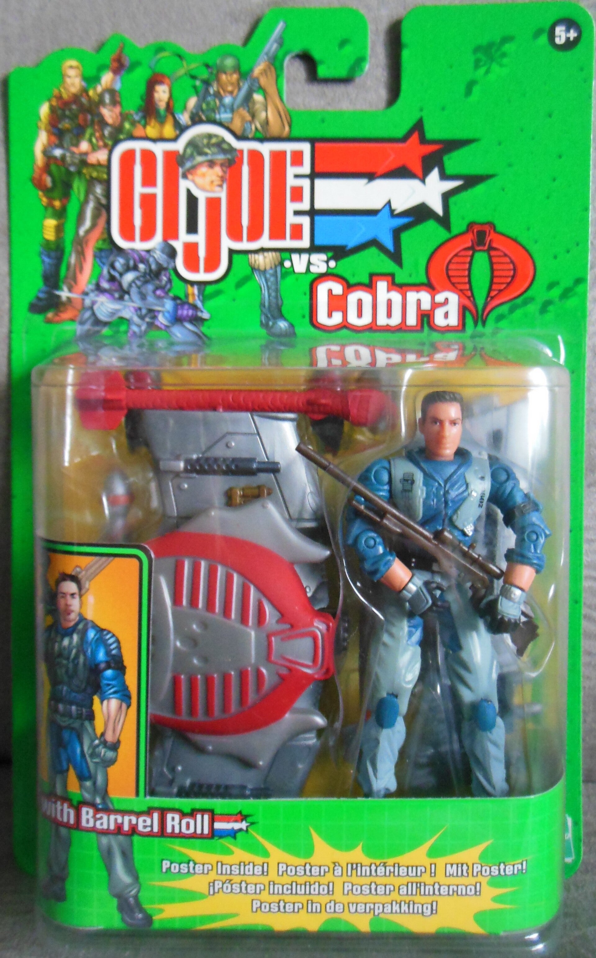 G.I. Joe vs Cobra Air Assault With Barrel Roll