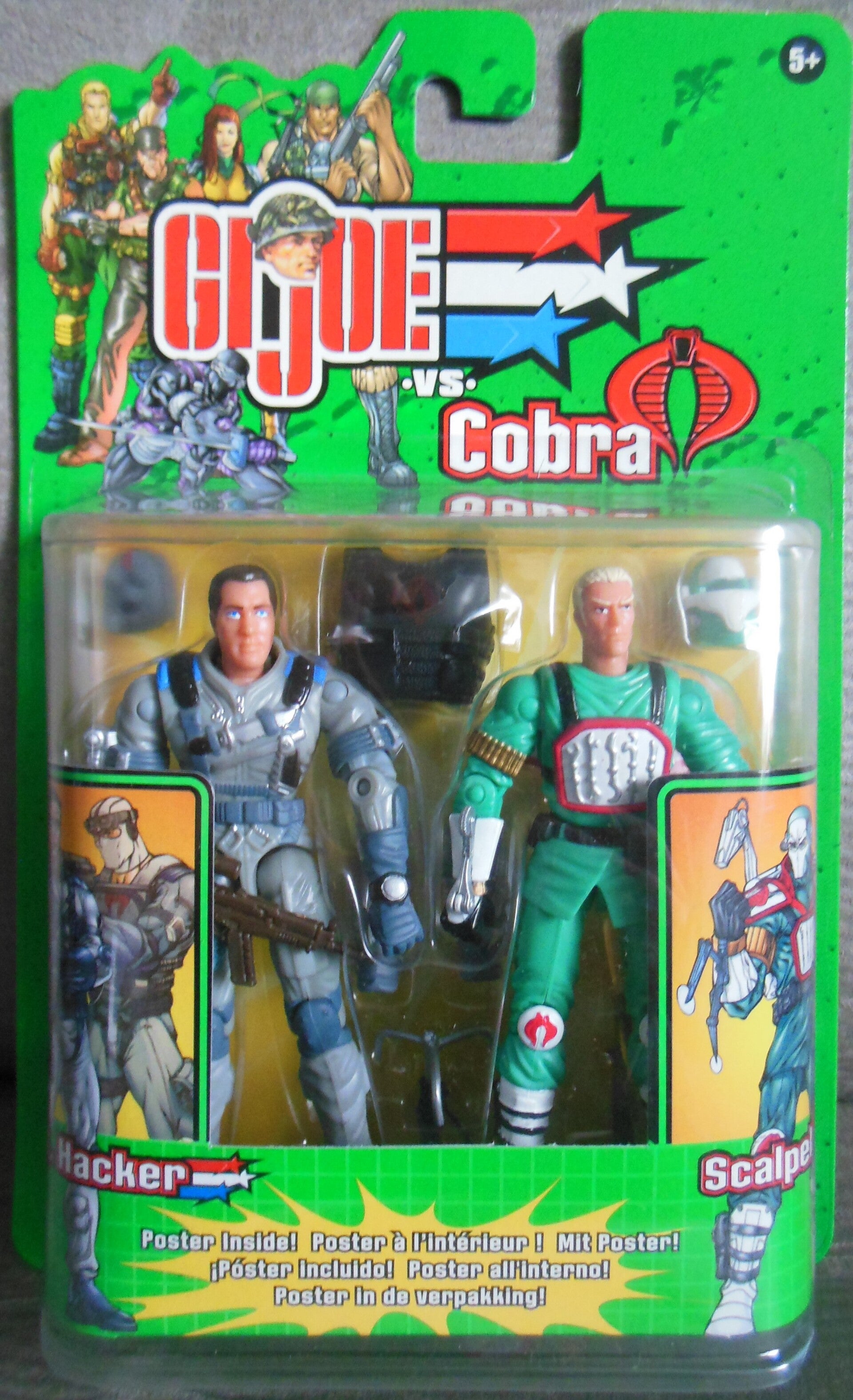 G.I.Joe vs Cobra Sgt. Hacker & Scalpel