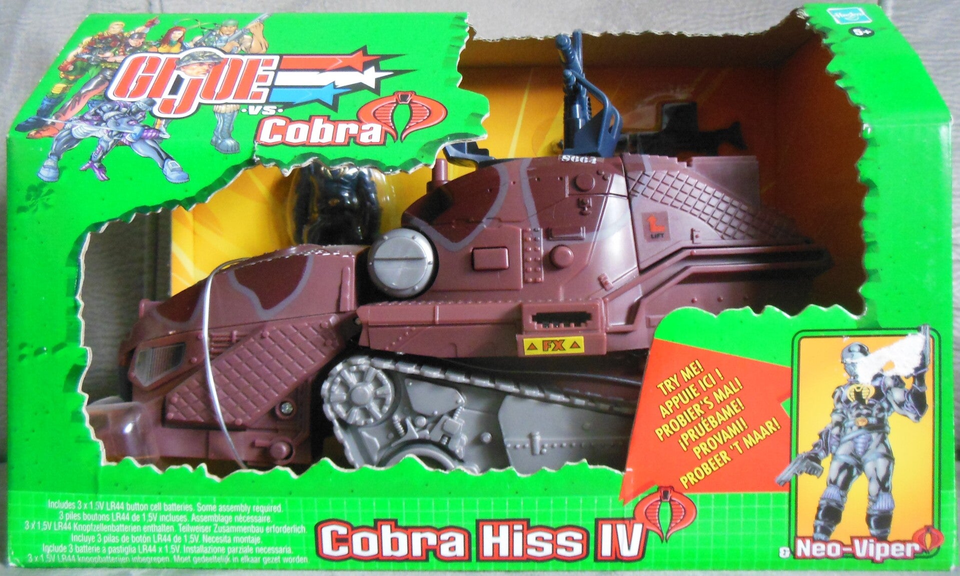 G.I. Joe vs Cobra Cobra Hiss IV