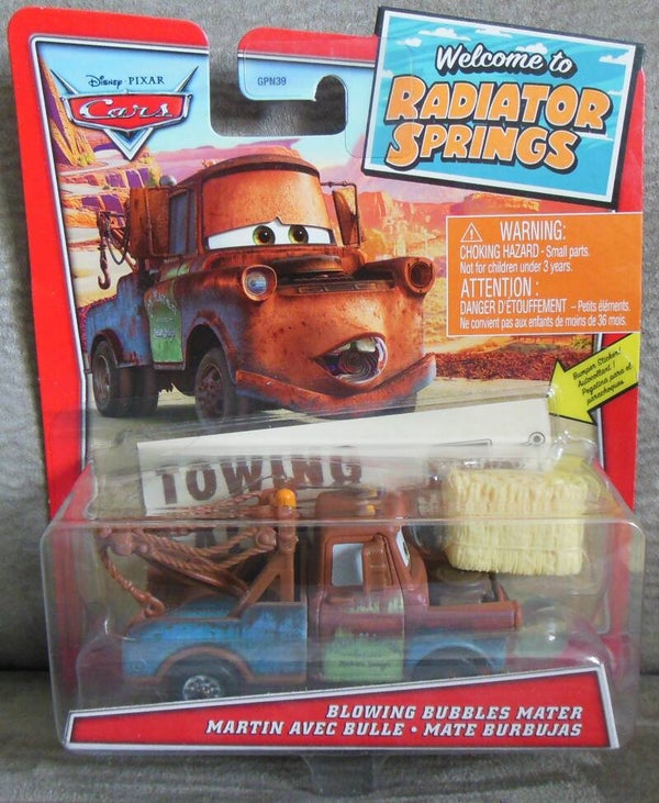 Cars Radiator Springs Blowing Bubbles Mater