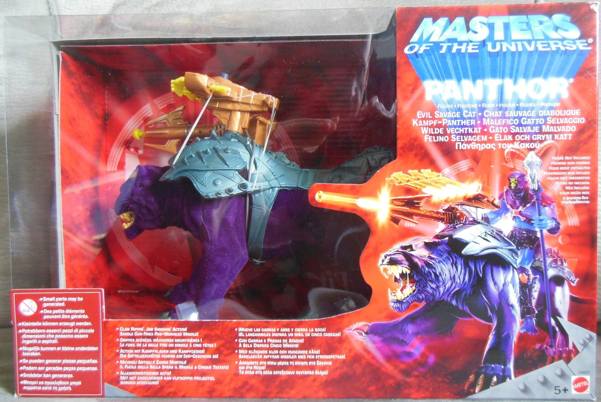 MOTU Panthor Evil Savage Cat