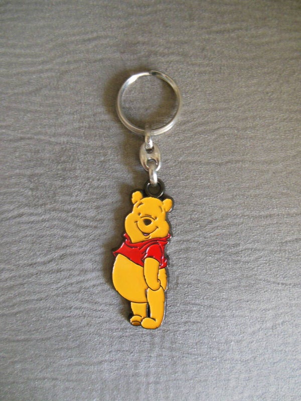 Winnie The Pooh Metal Keychain