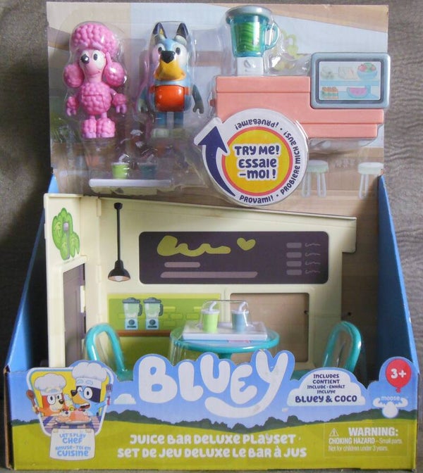 Bluey Juice Bar Deluxe Playset