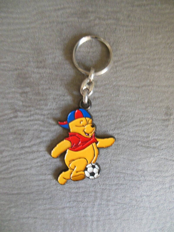 Winnie The Pooh Metal Keychain