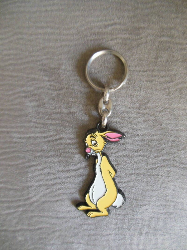 Winnie The Pooh Rabbit Metal Keychain
