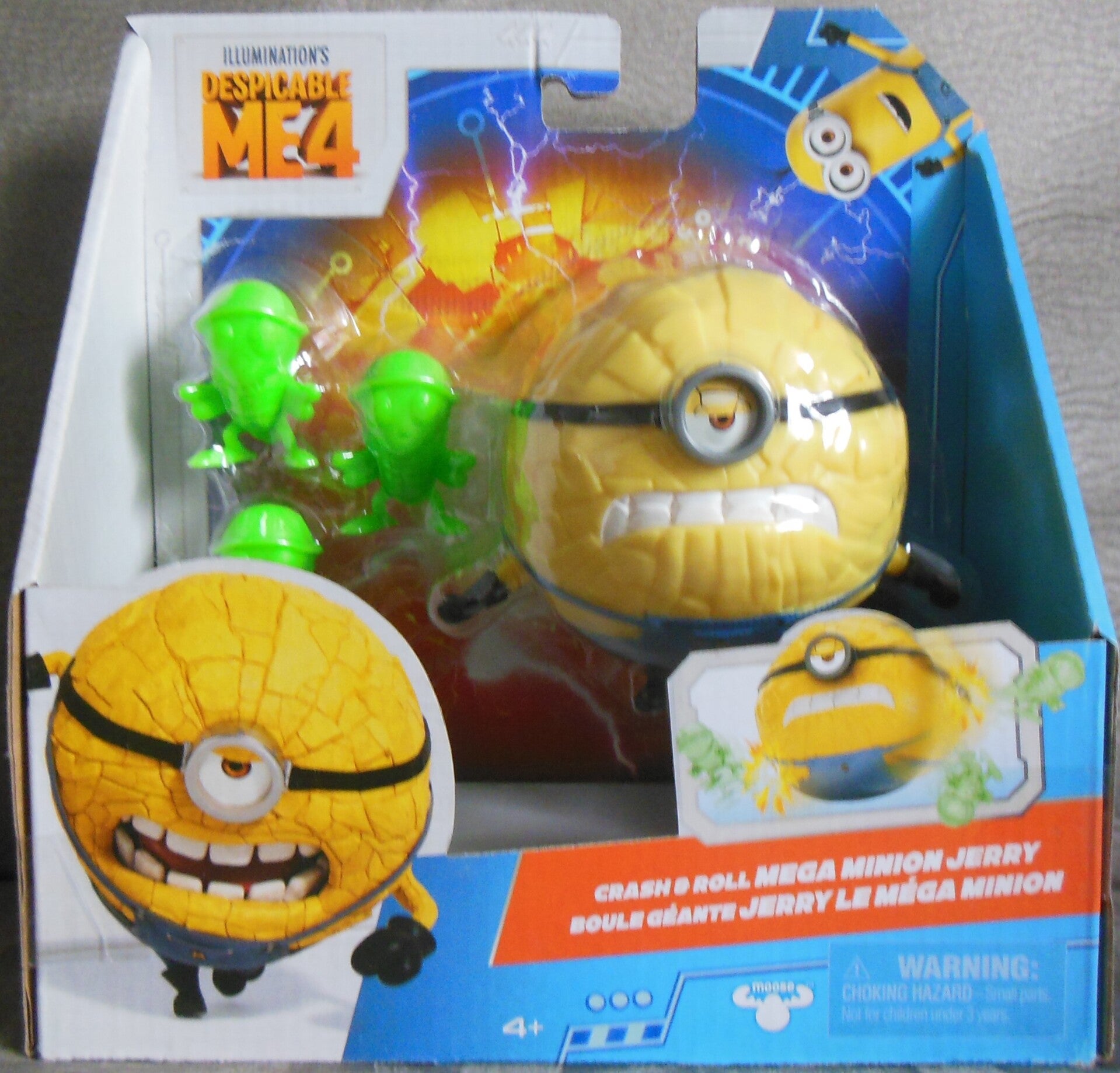Despicable Me 4 Crash & Roll Mega Minion Jerry