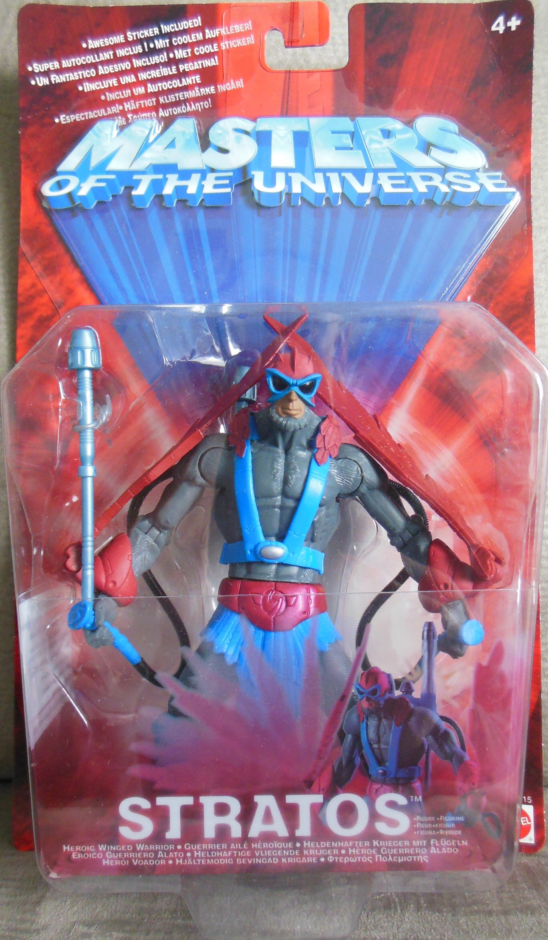 MOTU Stratos Heroic Winged Warrior