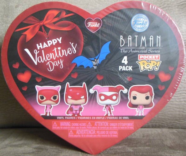 Batman The Animated Series Funko 4 Pack Pocket Pop