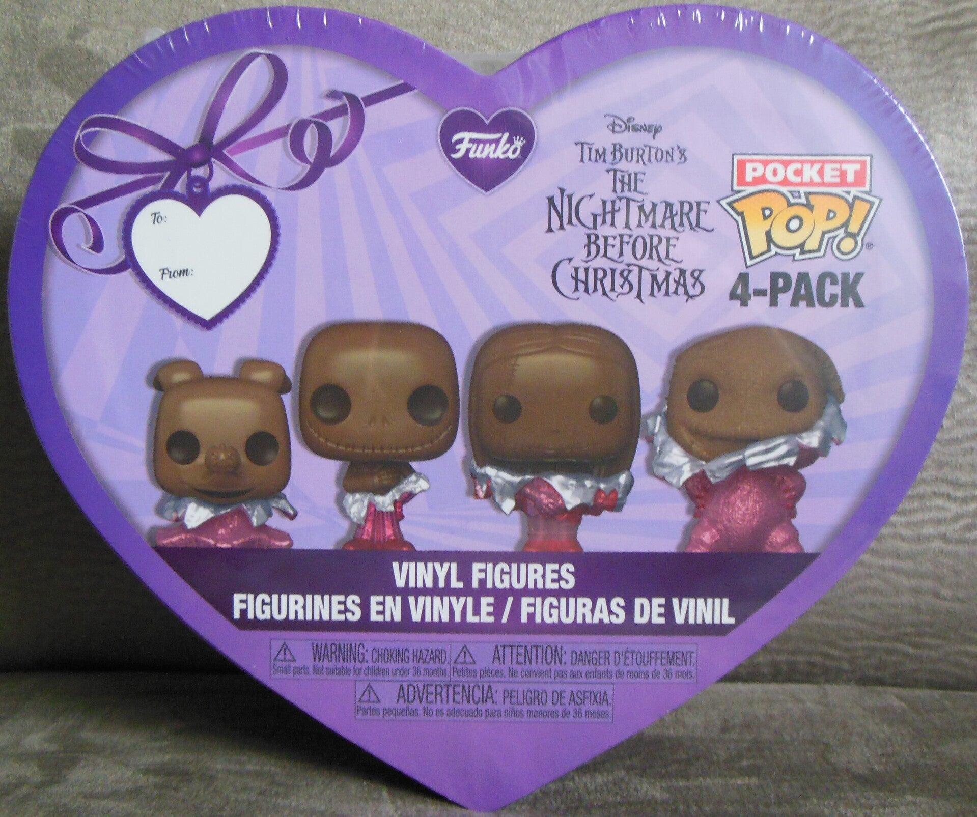 Nightmare Before Christmas Funko 4 Pack Pocket Pop