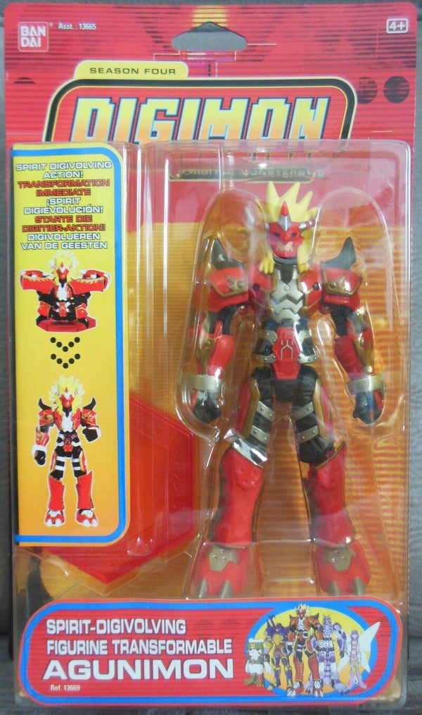 Digimon Spirit-Digivolving Transformable Agunimon