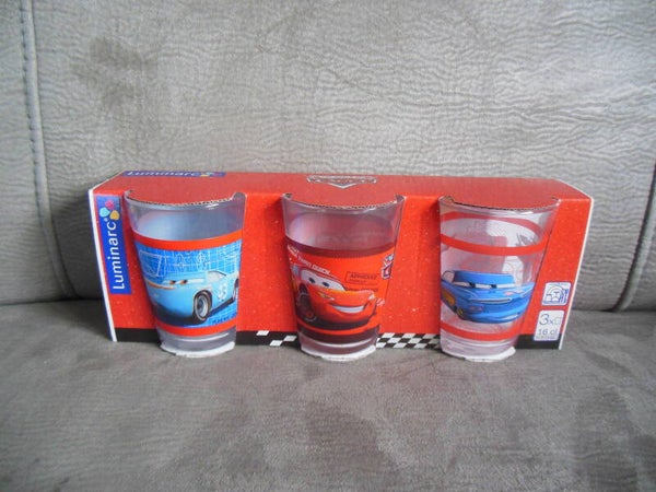Cars Set Of 3 Drinking Glasses